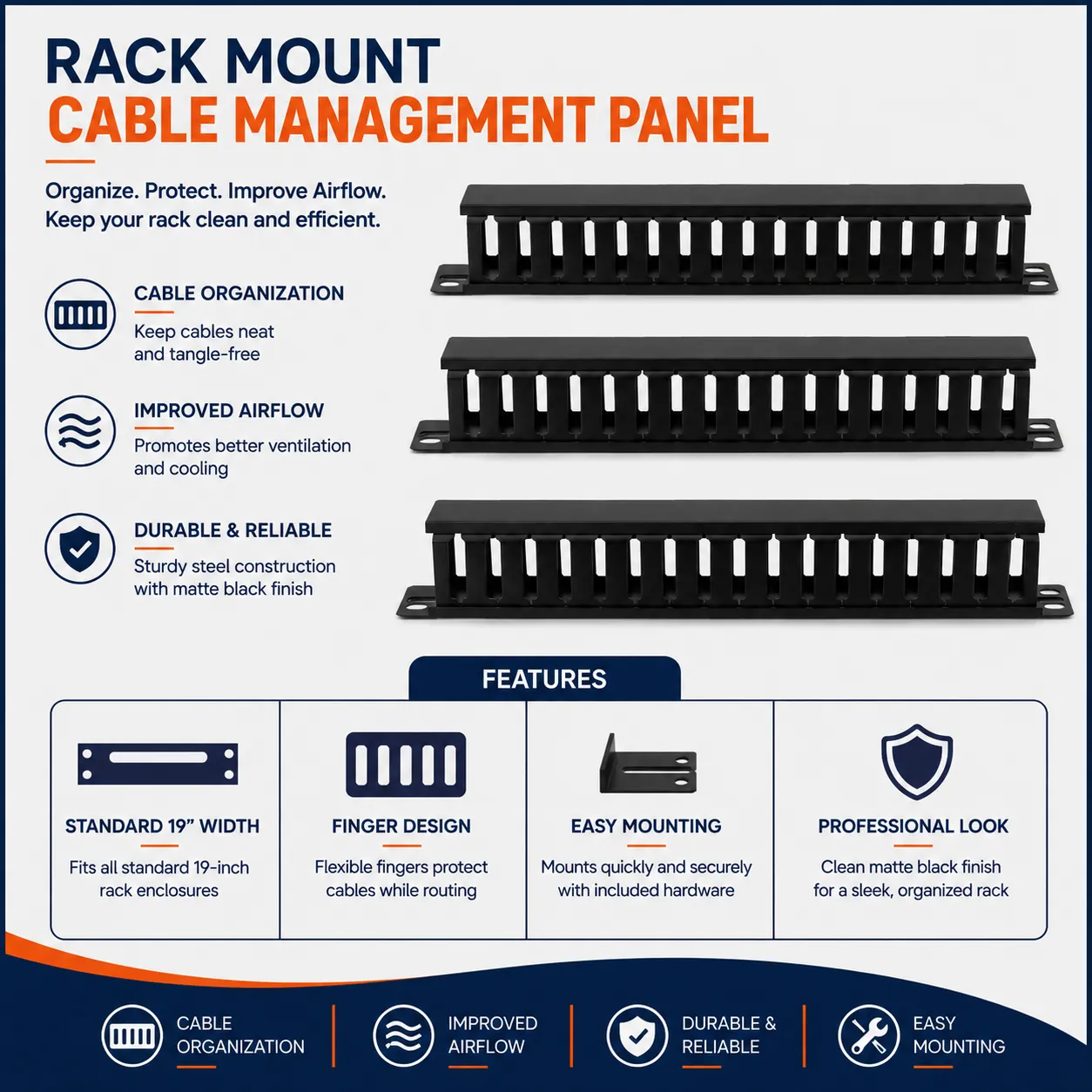 9714RAck PVC Cable Manager.webp